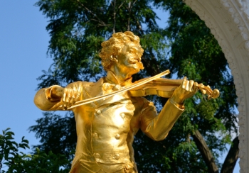 Vienna Strauss statue
