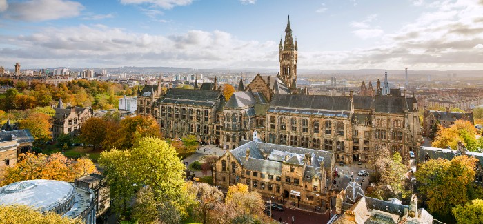 University of Glasgow – Gilbert Scott Building. Image credit: University of Glasgow 