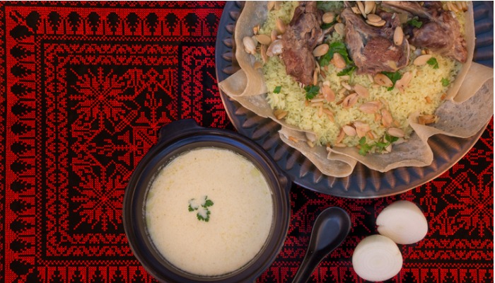 Mansaf: traditional Jordanian food