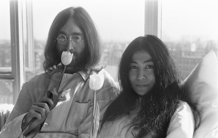 John Lennon and Yoko Ono