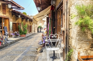 Old street in Byblos