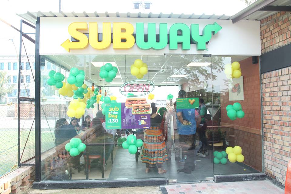 Subway for the food buffs at Manav Rachna