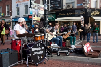 Dublin street performance