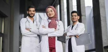 Healthcare students in Saudi Arabia