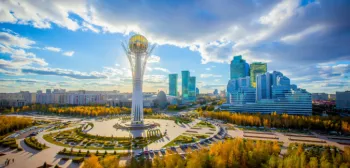 Kazakhstan city centre