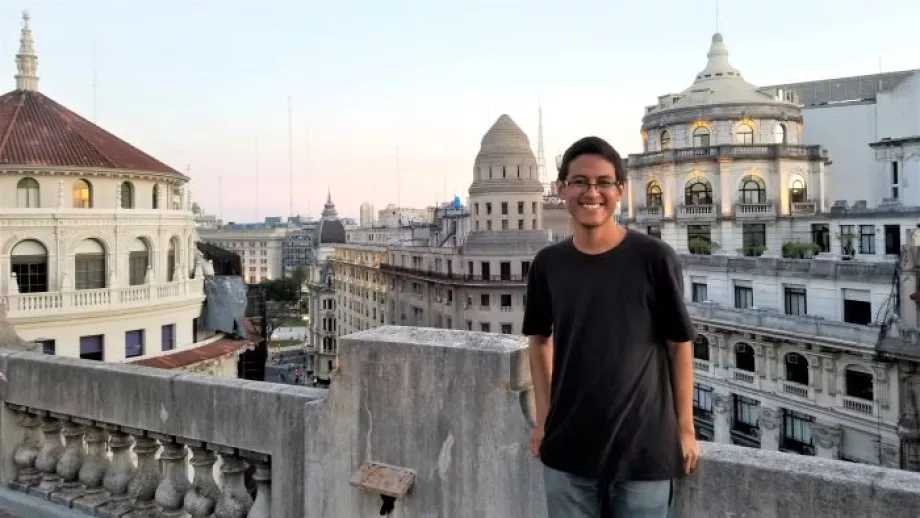 A picture of Gilberto in Buenos Aires