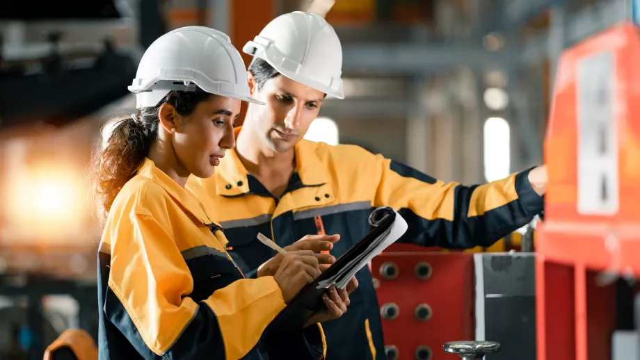 STEM graduates working in engineering