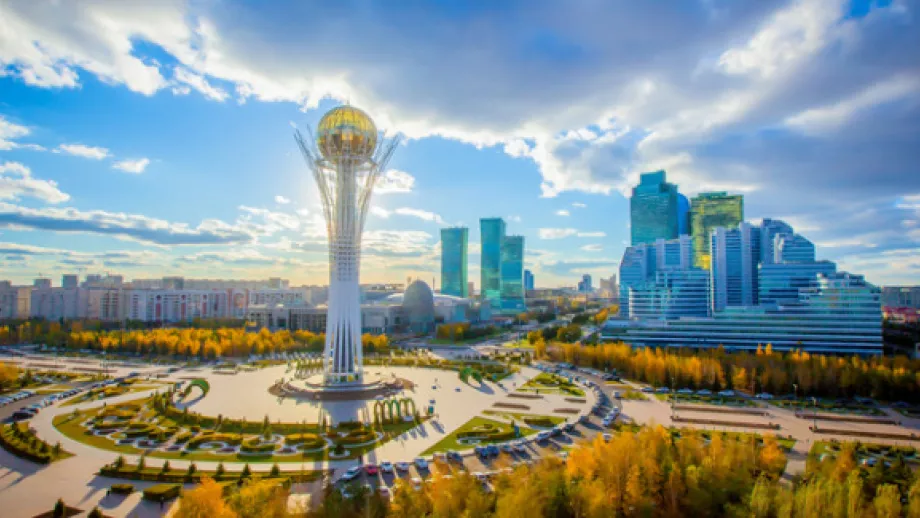 Kazakhstan city centre