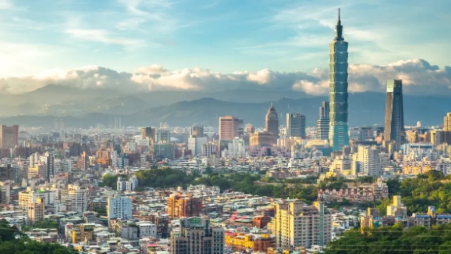 Tainan, Taiwan cityscape