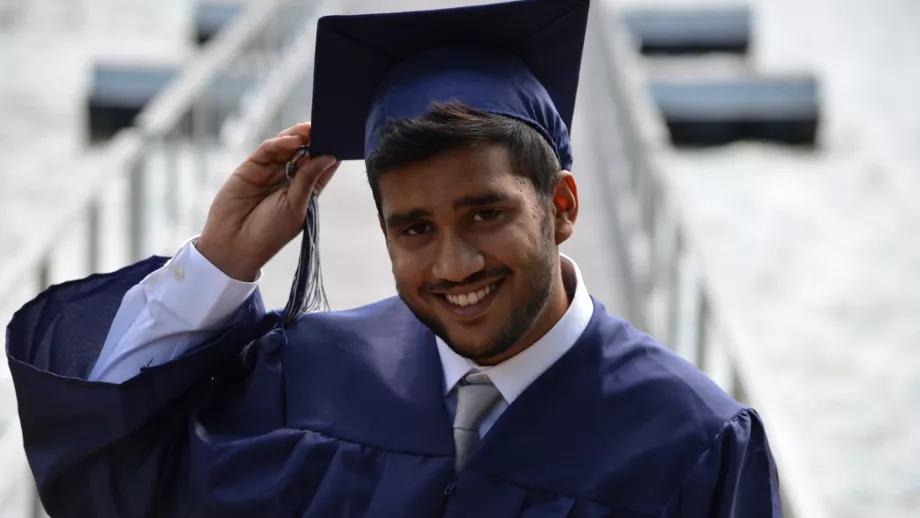Indian student graduation student finance